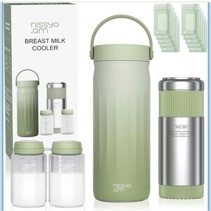 BNIB 22oz Portable Breastmilk Cooler Bottle set